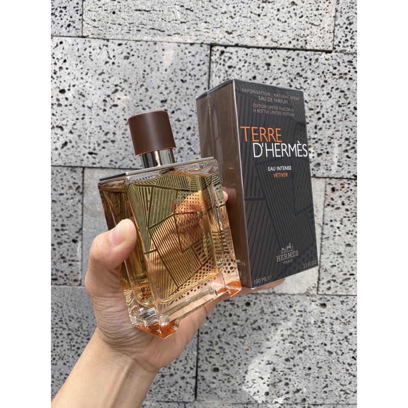 [ CHÍNH HÃNG ] Nước hoa Hermes Terre D'Hermes Eau Intense Vetiver edp edition limited 100ml