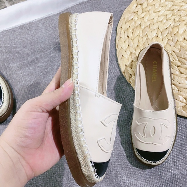 [Kho buôn giày dép] Giày nữ I Slip on đế cói da lì chữ X đế Doc cao su đặc cực xịn xò hot trend năm nay