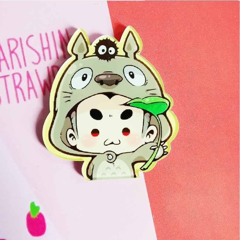 Huy hiệu Cài Áo Hoạt Hình Đáng Yêu AOBA Totoroooo