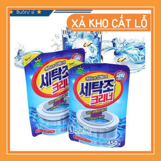 Bột Tẩy Lồng Máy Giặt Gối 450gr