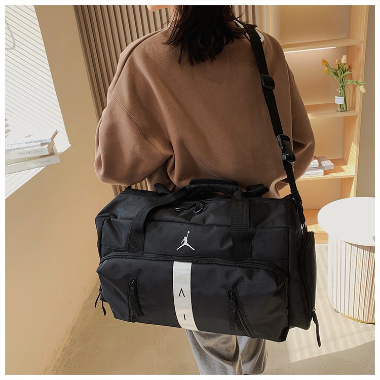 Túi Du Lịch Đeo Vai Dung Tích Lớn Phong Cách Hàn Quốc Chống Mài Mòn NI * KE