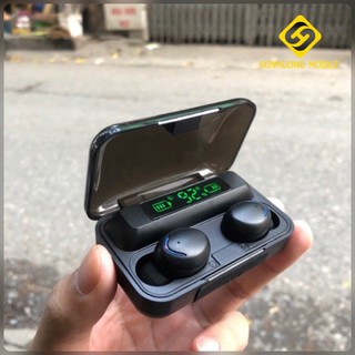Tai nghe bluetooth true wireless amoi f9 pro v5.0 cảm ứng vân tay