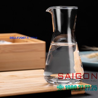 Bình rót thủy tinh deli 300ml , thủy tinh cao cấp
