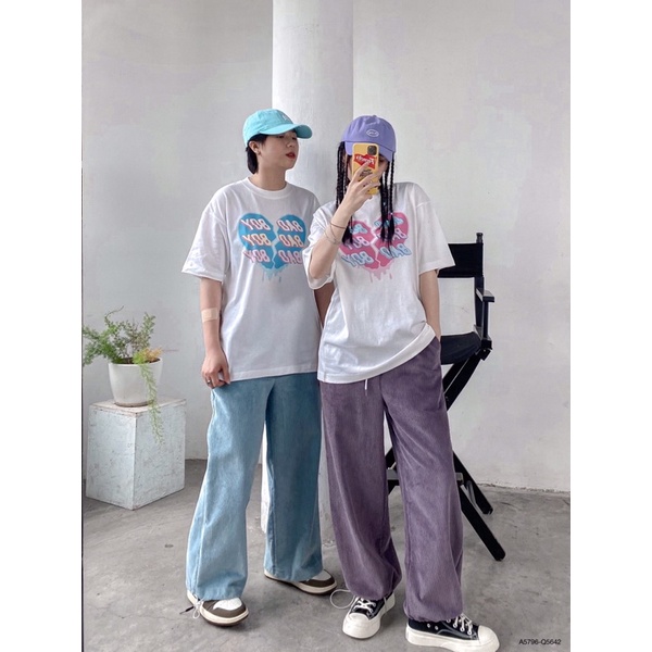 Quần vải nữ, quần jogger nữ gấu dây rút Boom 5642