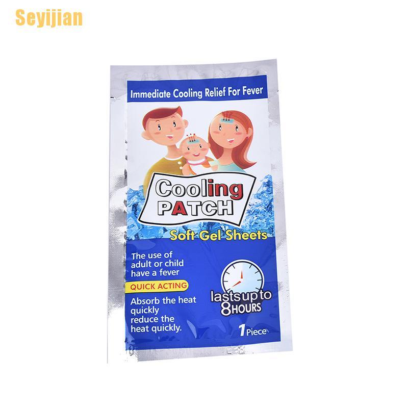 [Hàng mới về] Túi 10 miếng dán làm mát hỗ trợ giảm đau dành cho trẻ em