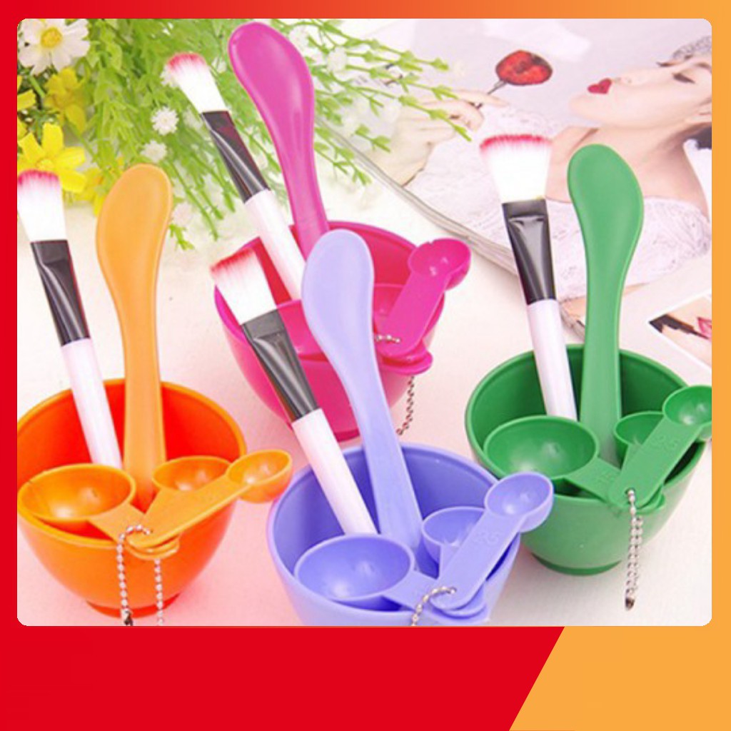Bộ Bát Trộn Đắp Mặt Nạ - Bộ Chén Trộn Mặt Nạ 5in1 Tiện Ích 008946 TỔNG KHO SỈ VP88