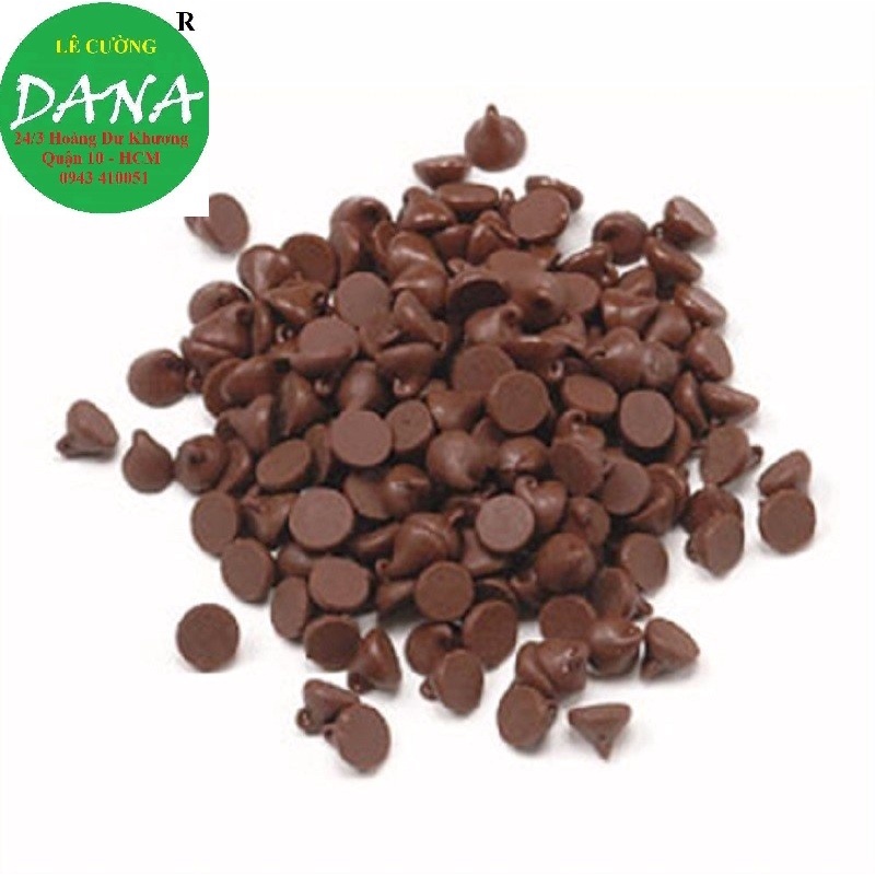 Socola chip màu đen 100g
