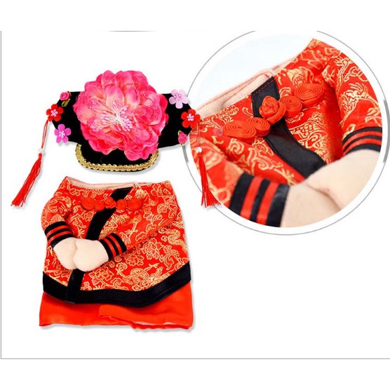 Bộ quần áo đáng yêu cosplay hoàn châu công chúa cho chó - mèo - thú cưng