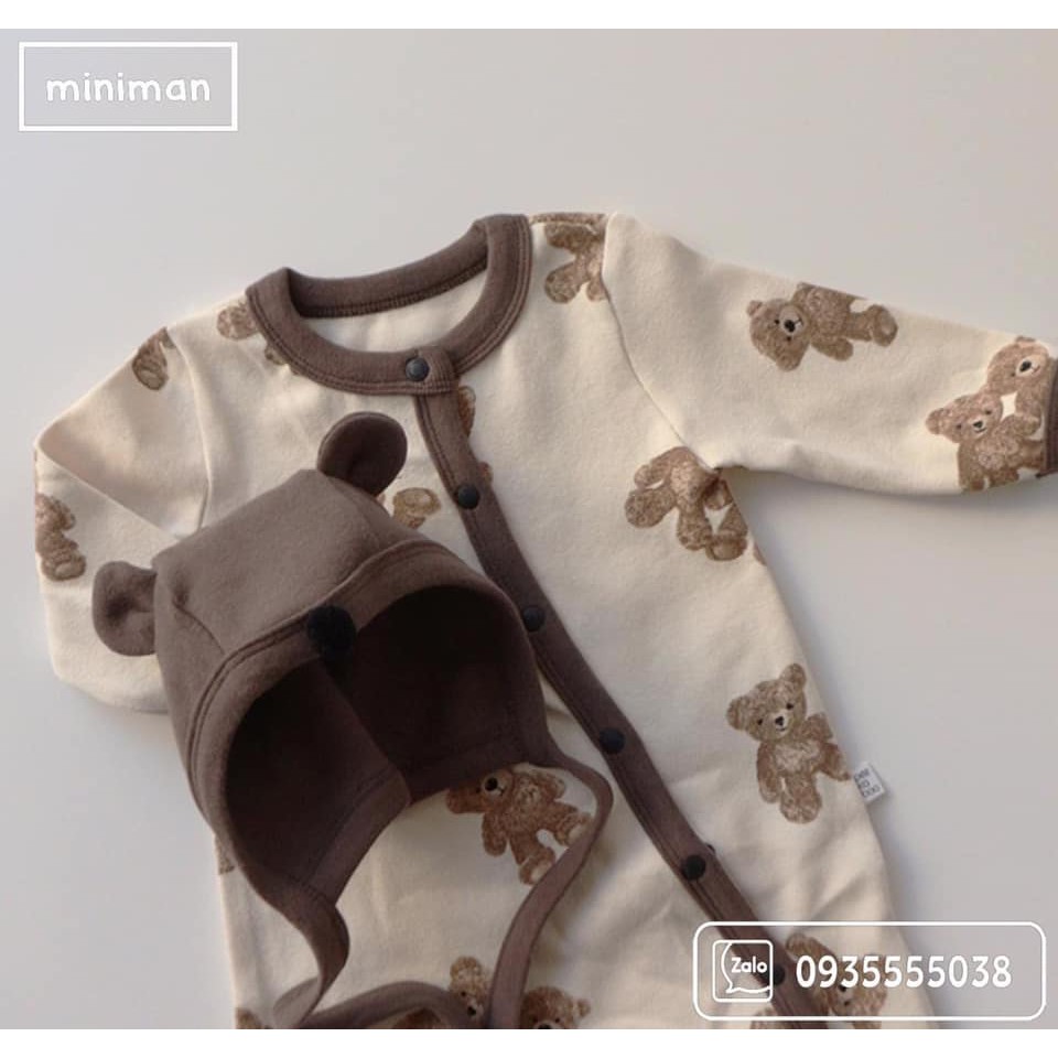 Set đồ sơ sinh  nội địa Hàn. Set Peekaboo cho bé sơ sinh.