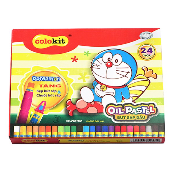 Bút Sáp dầu Thiên Long Doraemon OP-C09/D