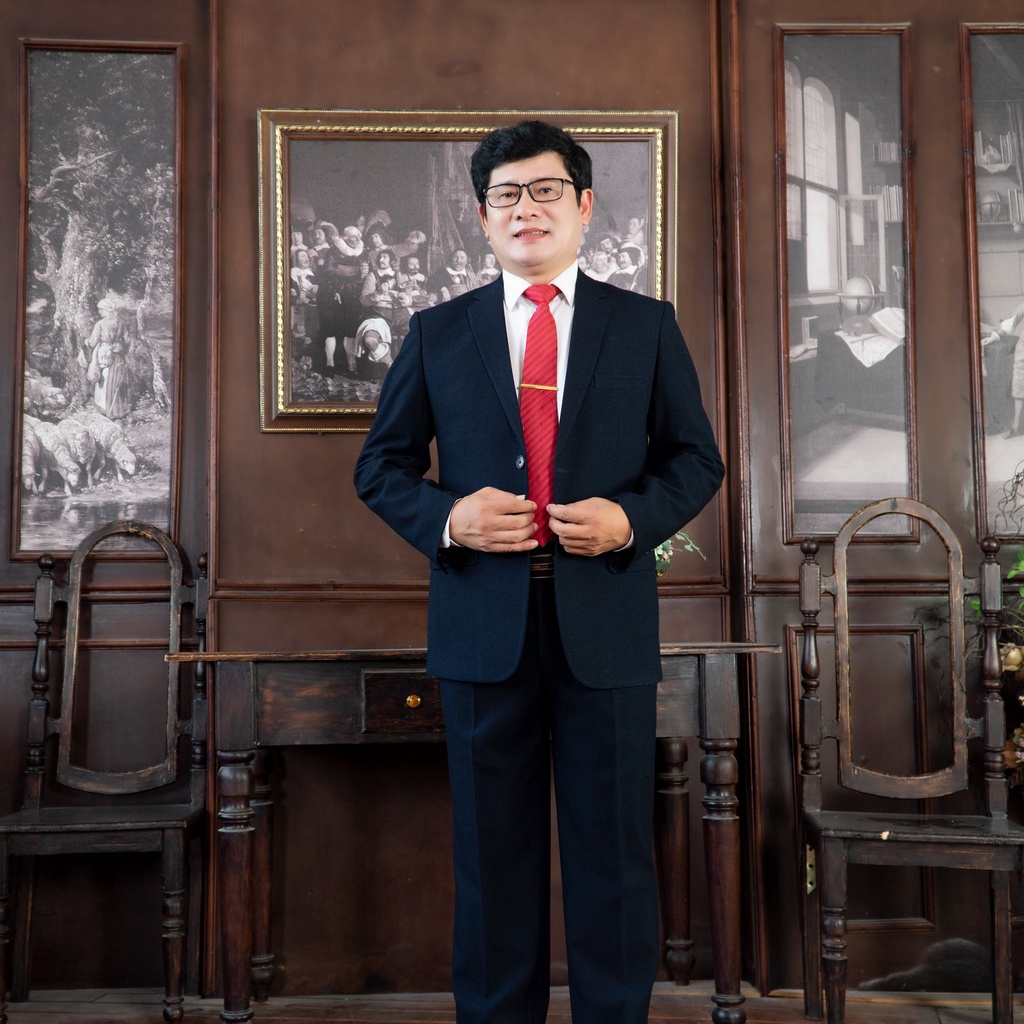 Bộ comple NAM Trung Niên ,comple trung tuổi 2 khuy vải tuýp si nhập khẩu