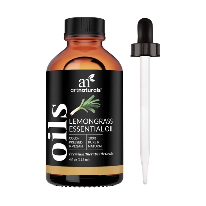 Tinh dầu sả chanh lemongrass 100% nguyên chất Artnaturals 118ml USA