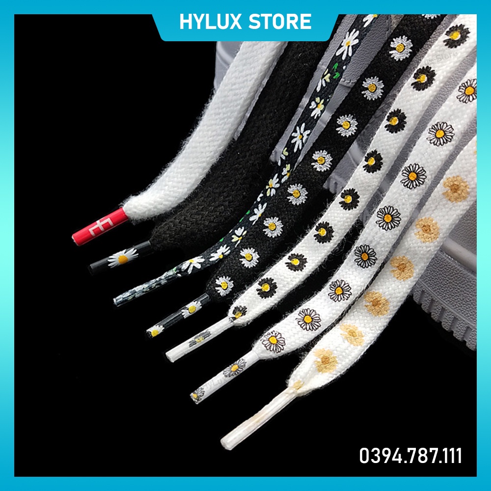 Dây giày hoa cúc + phụ kiện cho Converse, Nike loại xịn - Dây giày thể thao