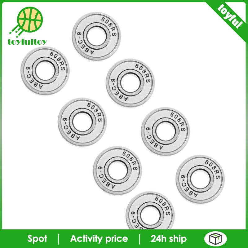 Set 8 Vòng Bi Ván Trượt ABEC-9 8x22x7mm Chuyên Dụng