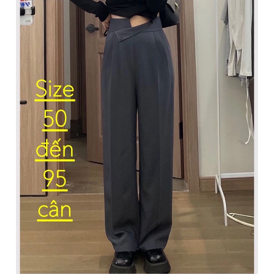 Quần BIGSIZE 50-95KG cao cấp Sugar cho người béo mập đi làm, đi chơi