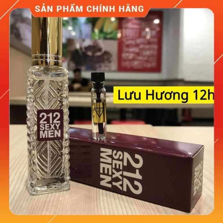 [FREE SHIP] Nước Hoa Nam Nữ Thơm Lâu 212 Sexy 20ml Parfum Mùi Ngọt Cực Thơm