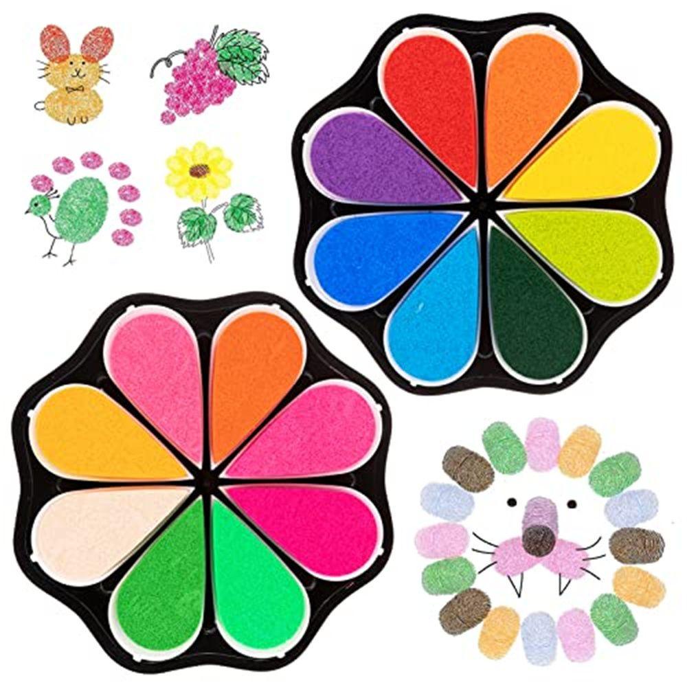 LET Đệm Mực In Dấu Vân Tay Hỗ Trợ Giáo Dục Sớm Cho Bé