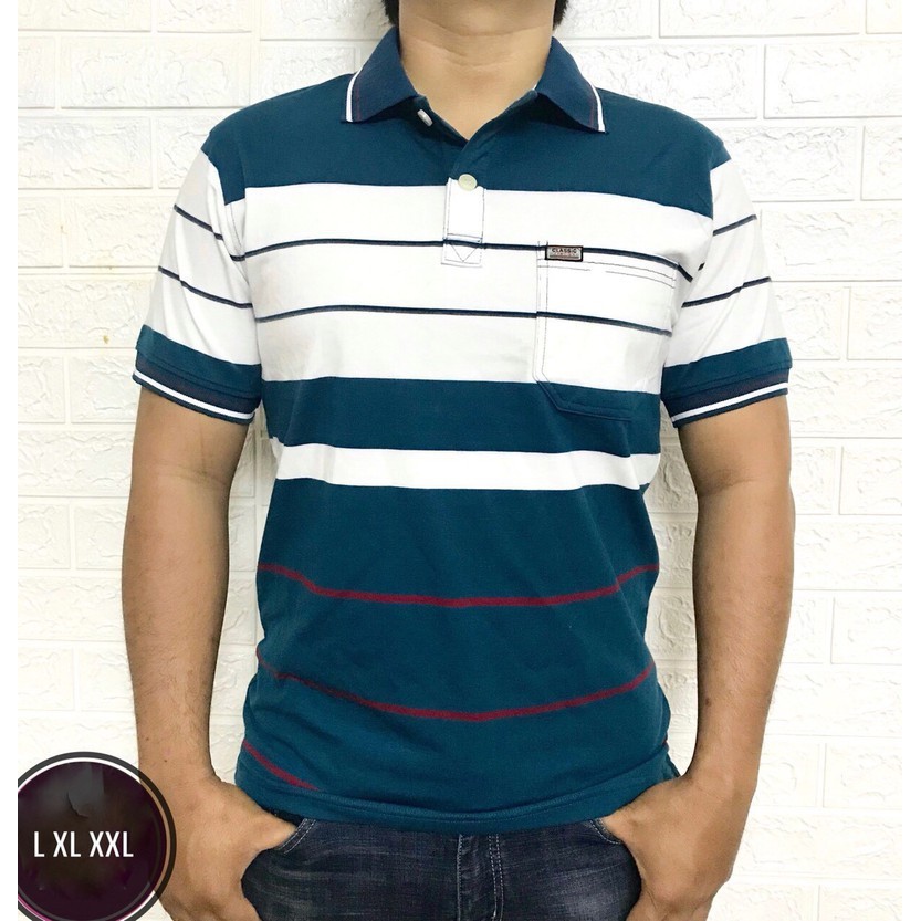 Áo Thun Nam Lớn Tuổi Có Túi Big Size 90kg -Áo Thun Nam Có Túi Trung Niên