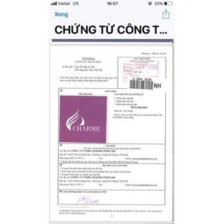 [ Chính Hãng 100% ] Nước Hoa Charme Ruby Sport EDP 50ML