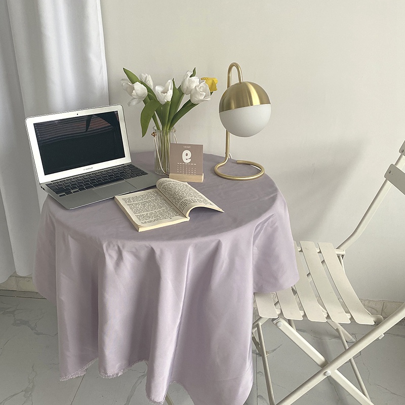 Khăn trải bàn chống bụi phong cách retro xinh xắn