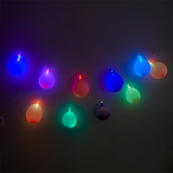 Dây Đèn Bóng Bay ARTBOX Hàn Quốc Dùng Trang Trí Tiệc Nhiều Màu Sắc