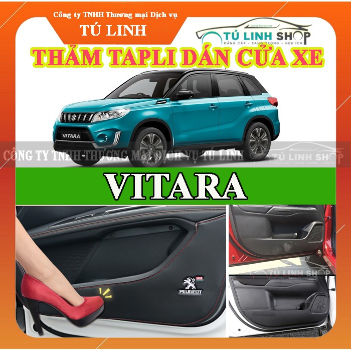 Bộ 4 Thảm Tapli dán cánh cửa chống trầy xước xe VITARA