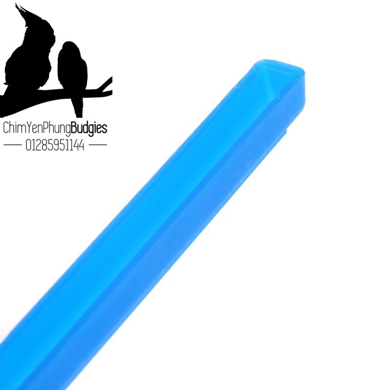 Combo 2 cầu đứng nhựa đủ màu cho chim cảnh.