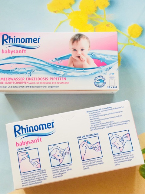 Nước muối kháng viêm Rhinomer của Đức