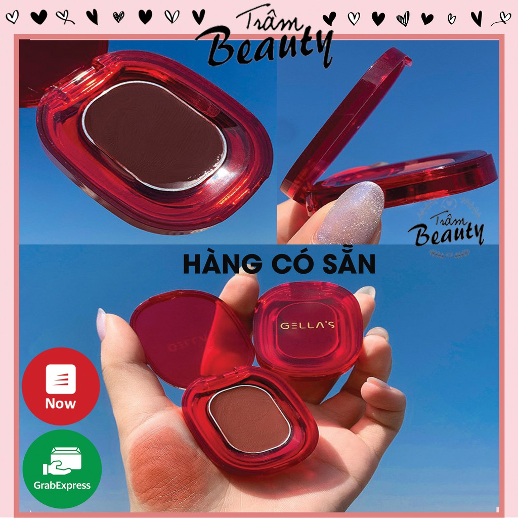 Son Dưỡng Môi Có Màu Gella's Pot Lip - Tặng Kèm Cọ Đánh Son | BigBuy360 - bigbuy360.vn