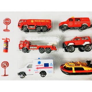 Bộ đồ chơi xe cứu thương- cứu hỏa- đồ chơi trẻ em