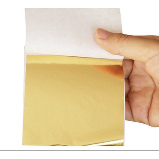 1 miếng giấy foil vàng bạc