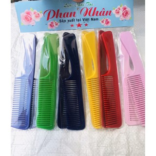 💇‍♀️ lố 12 lược cán cong lớn, nhựa dẻo