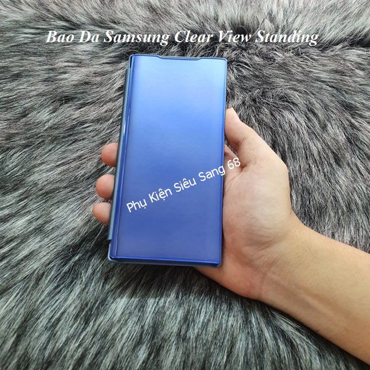 Note 10| Bao Da Clear View Standing Samsung Note 10