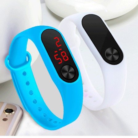 Đồng Hồ LED UNISEX LE88 và dành cho trẻ em đeo được dây silicon dẻo dễ đeo chắc chắn ôm tay | BigBuy360 - bigbuy360.vn