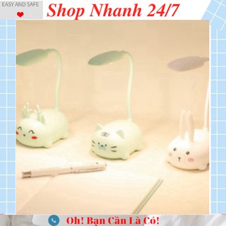 Đèn Bàn Tích Điện Hình Thú Đáng Yêu - Có Thể Dùng Làn Đèn Ngủ -Làm Quà tặng