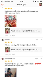 Áo dài gấm cao cấp in 3d( không kèm quần) và ảnh thật