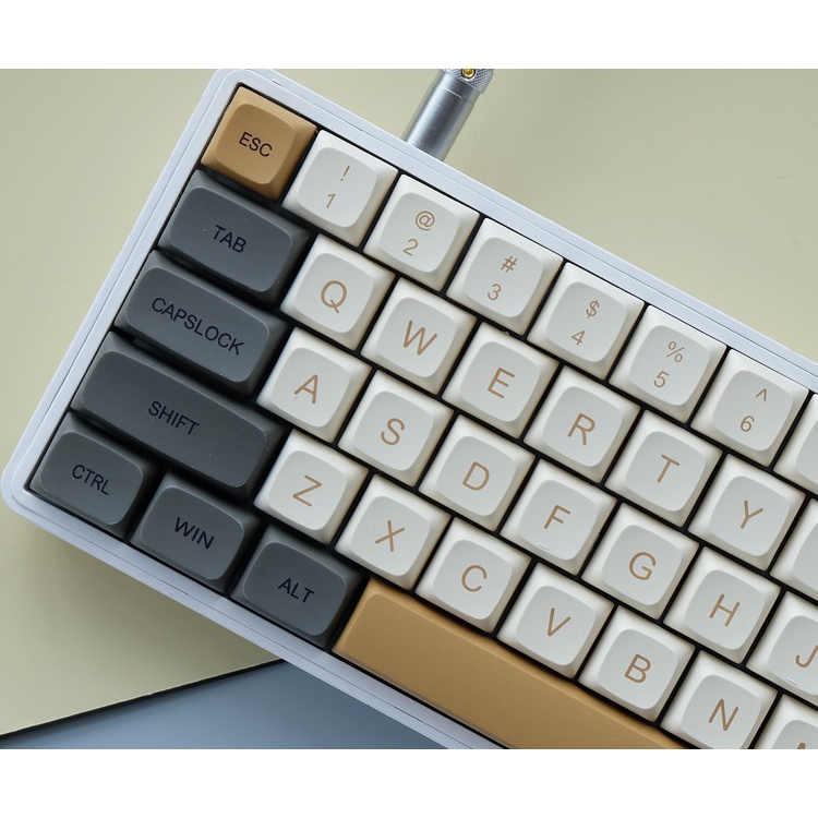 Keycap PBT XDA Shimmer, Gundam, Panda nút bàn phím cơ phù hợp nhiều layout bàn phím cơ bản