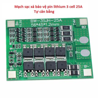 Mạch sạc 3S 25A