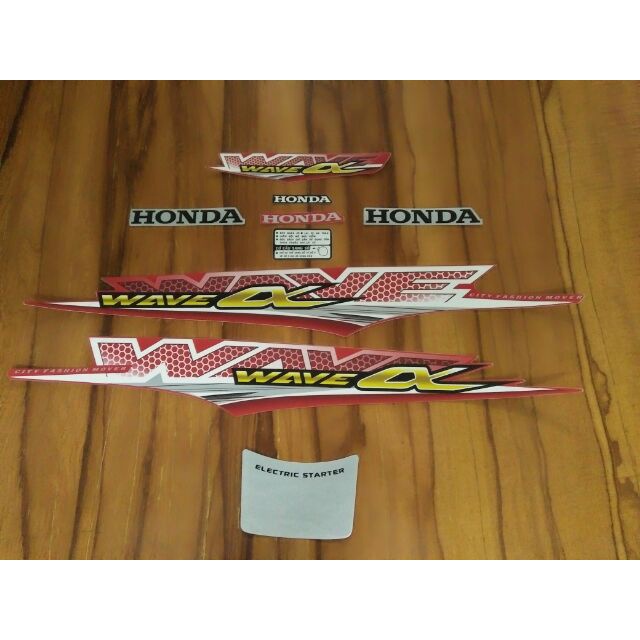 Bộ Tem Wave A 2015 Đầy Đủ Các Màu - Tem Hàng Đẹp Lắp Cho Wave A Từ 2006-2016 đều vừa 100%