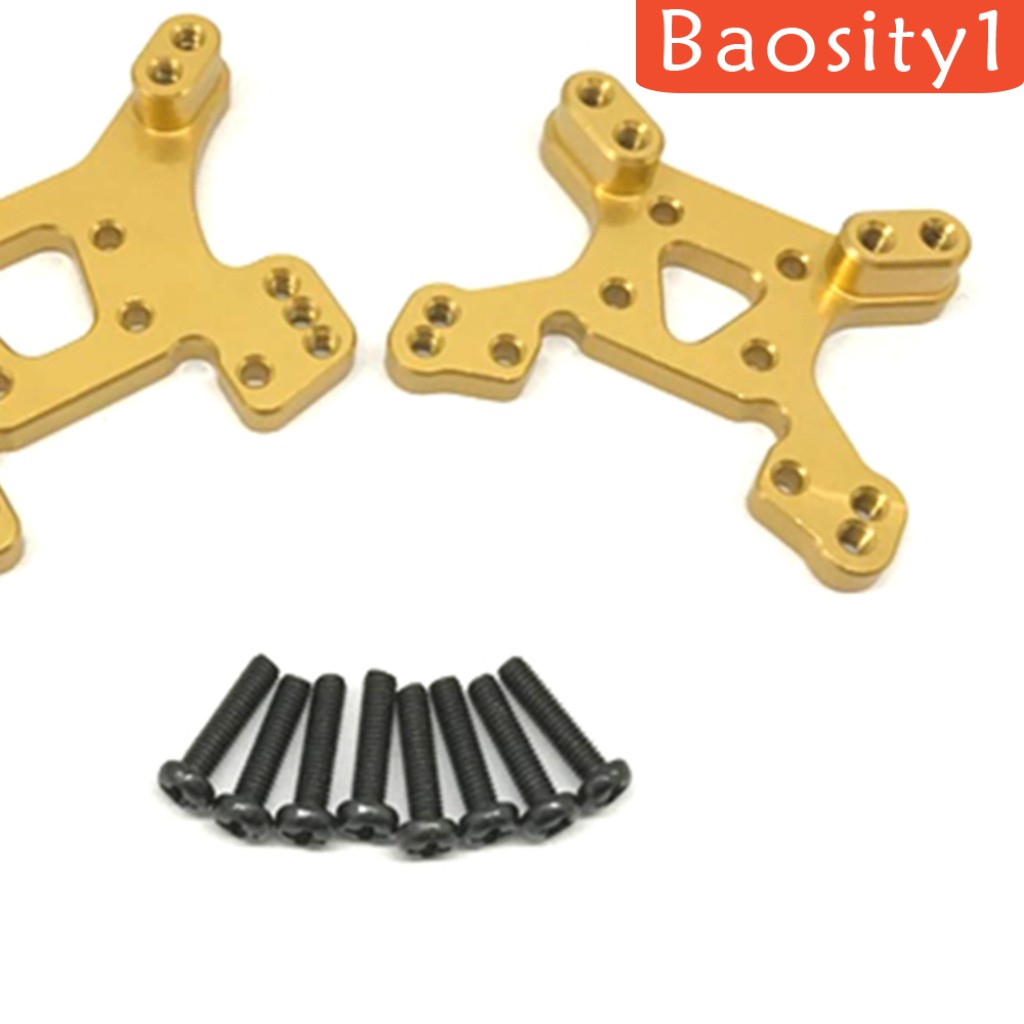 [Baosity1] 1 Cặp Giảm Xóc Trước Và Sau Bằng Hợp Kim Nhôm Cho Wltoys 144001 Xe Hơi Điều Khiển Từ Xa Chất Liệu Bền