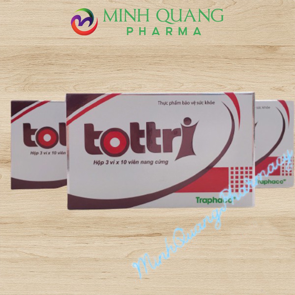 Viên uống TOTTRI của Traphaco tốt cho người bệnh trĩ hộp 30 viên
