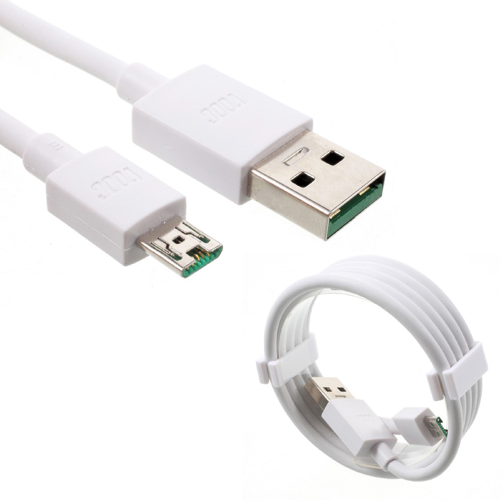 Cáp sạc nhanh OPPO VOOC Micro USB, sử dụng được cho OPPO Realme VIVO, samsung, Vsmart, các dòng điện thoại 2018 về trước