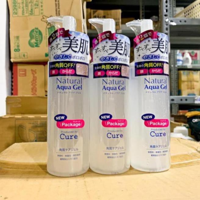 Tẩy Da Chết Cure Natural Aqua Gel Hàng Nhật Nội Địa 250ml