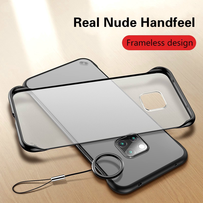 Cho Huawei P60 Pro P50 Pro P40 Pro Plus P30 Pro P20 Pro Mate 20 Pro 20X Ốp Điện Thoại Cứng Không Viền