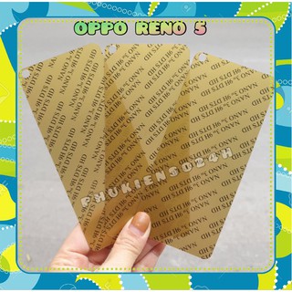 Cường lực dẻo nano Oppo Reno 5 5G ( Reno 5 ) Full 98% màn,Siêu bên không sứt mẻ