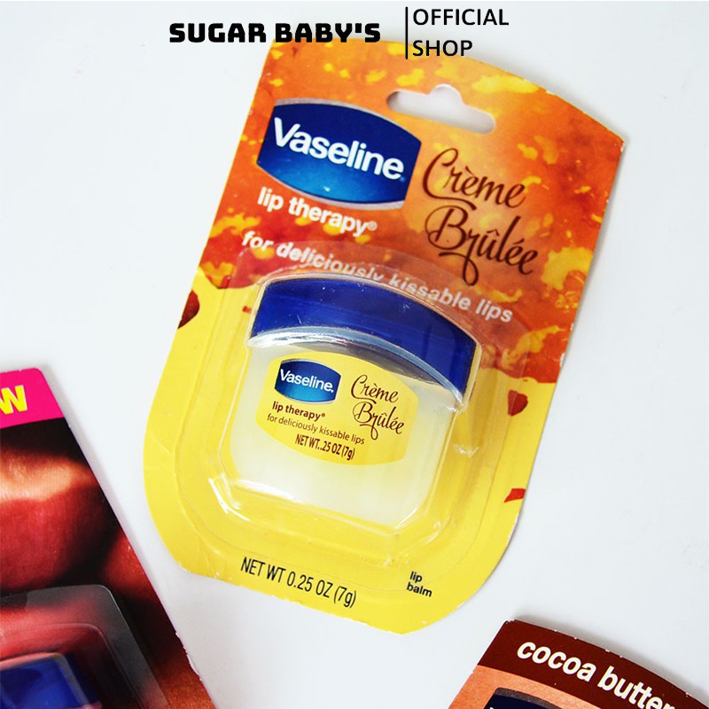 Dưỡng Môi Vaseline SUGAR BABY's Nội Địa 7g Các Màu