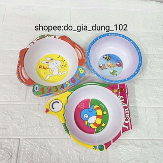 Bát Ăn Dặm Hình Thú Cho Bé Dễ Thương