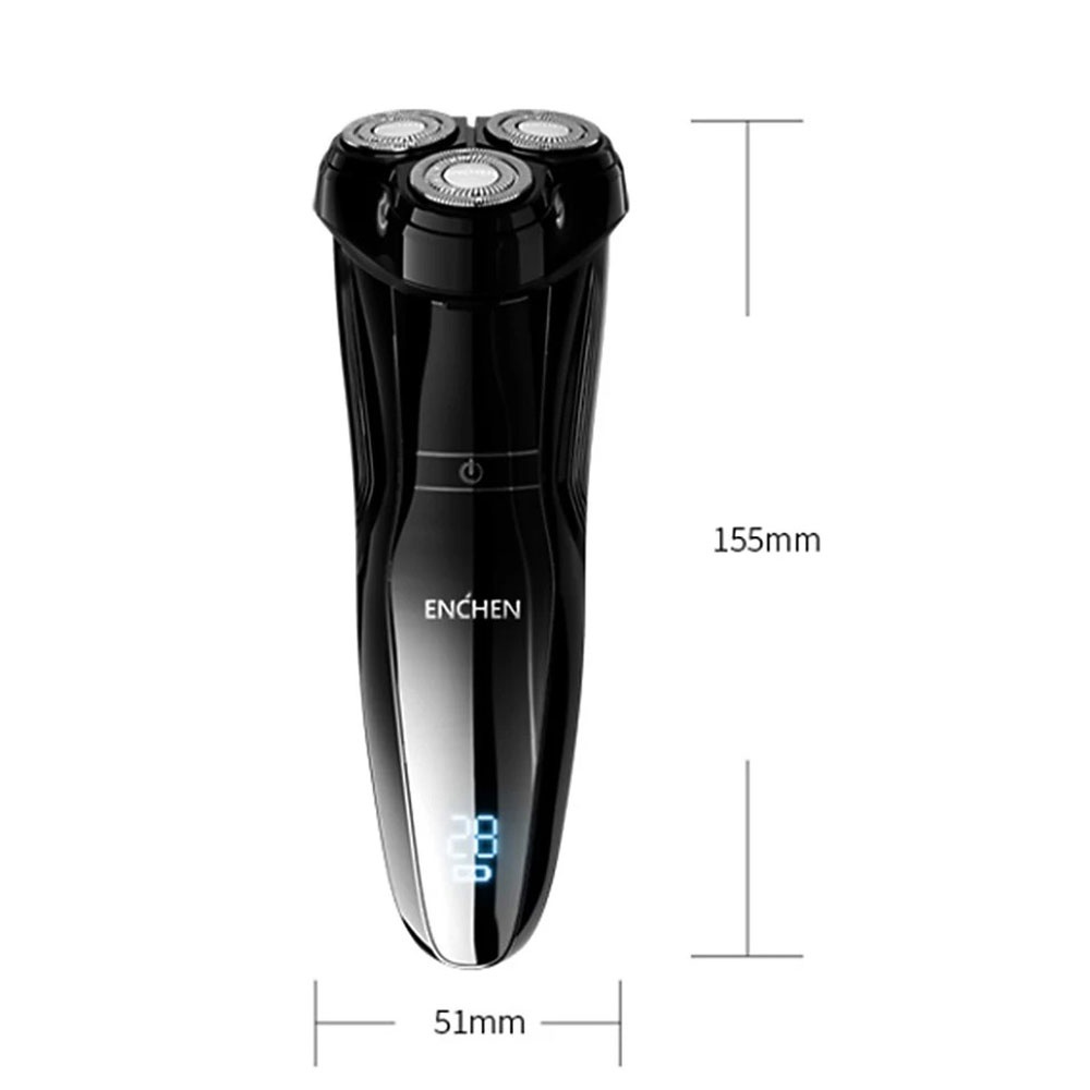 Máy cạo râu thông minh Xiaomi Enchen Gentleman 5S, 3S Smart Shaver - Bảo hành 6 tháng