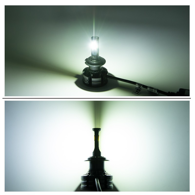 Đèn pha xe hơi siêu sáng H4 H7 LED H11 HB4 HB3 H8 9012 80W 10000LM 12V CSP Chips