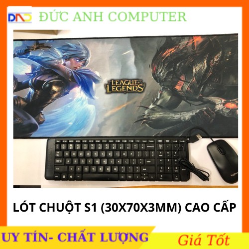 Lót Chuột Cỡ Lớn ✨FreeShip từ 50k✨Lót Chuột Siêu Lớn S1 Size 30cmx70cmx3mm Cho Game Thủ -LẤY NGẪU NHIÊN